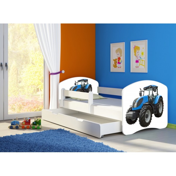 Otroška postelja 4kids Yummy Traktor